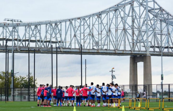 Selección Colombia completó su primer entrenamiento en Filadelfia