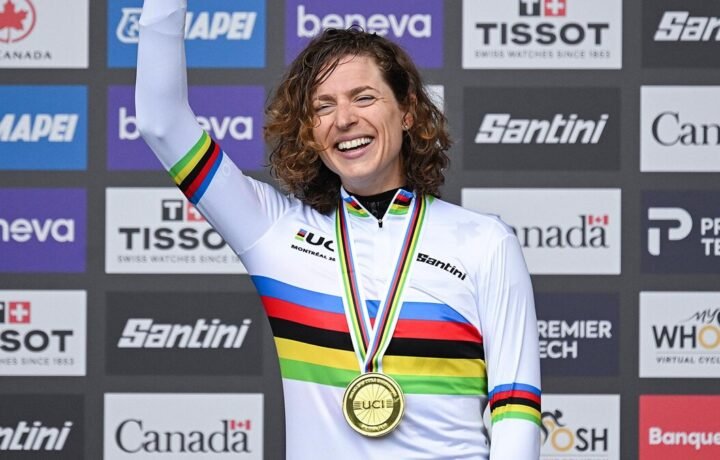 Marlen Reusser revalidó el título mundial de contrarreloj en Montreal
